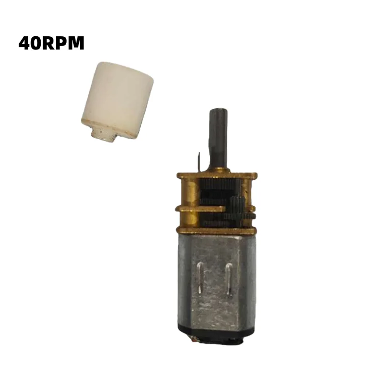 DC 5V 28/40/300RPM Micro N20 Getriebemotor Langsam Geschwindigkeit Metall Getriebe Untersetzungsgetriebe