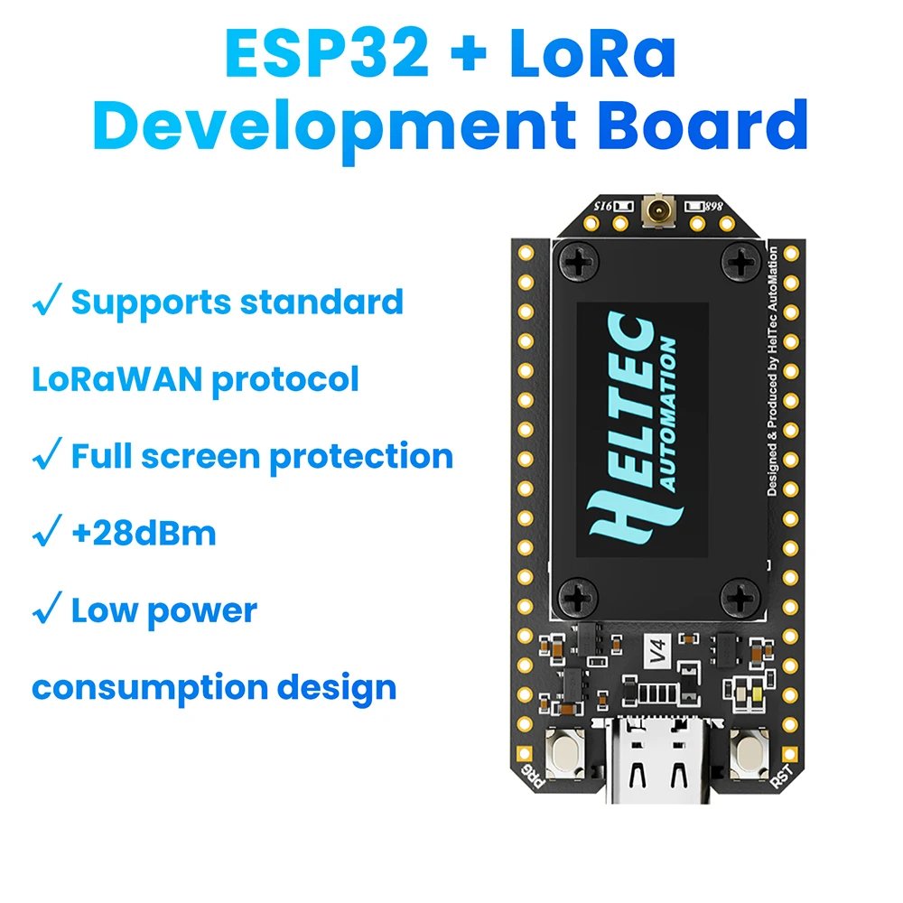 Heltec V4 ESP32 Entwicklungsboard Verbessertes ESP32-S3 SX1262 – Bild 4