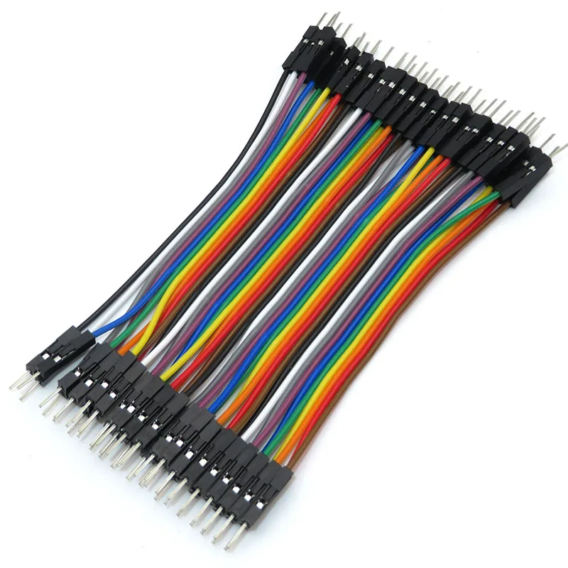 Dupont linie 40 ~ 120PCS 40PIN 10CM Stecker auf Stecker + Männlich – Bild 5