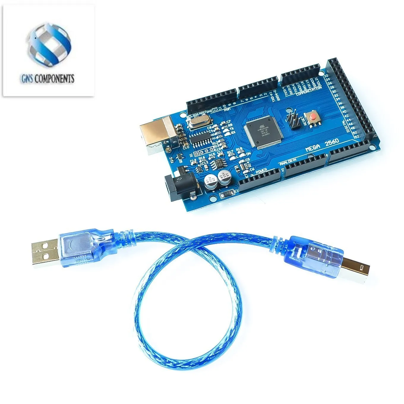 Mega2560 mega r3 (ATmega2560-16AU ch340g) avr usb board entwicklungs – Bild 2