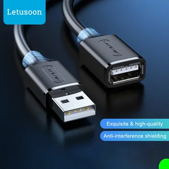 2.0 USB-Verlängerungskabel, 2 m, 3 m, 5 m, 8 m, 10 m, USB 2.0-Verlängerungskabel, Datenkabel, Stecker