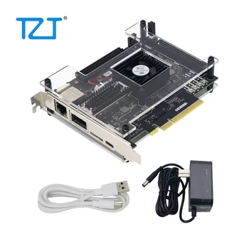 TZT KU5P Entwicklungsboard FPGA Entwicklungsboard XCKU5P FMC HPC QSFP28 100G optischer Port PCIE3.0