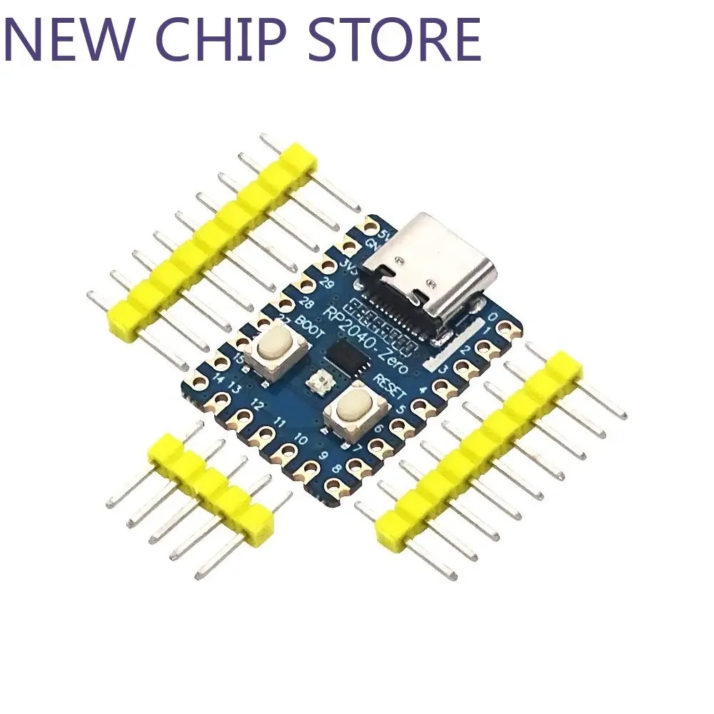RP2040 Null Für Raspberry Pi RP2040-Zero Mikrocontroller PICO Entwicklung Board Dual Core Prozessor (50 Stück)