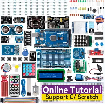 SunFounder Project Das umfassendste Elektronik-Starterkit, kompatibel mit Arduino Mega 2560 R3 Mega328 Nano