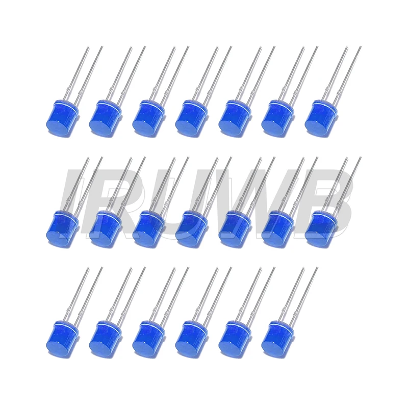 F5 LED-Leuchten Dioden Sortiment Set 5MM (100 Stück) – Bild 2