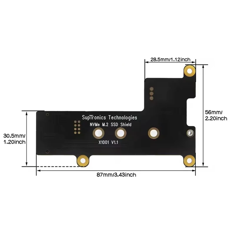 Raspberry Pi 5 PCIE M.2 NVMe-Protokoll M.2 Solid State Drive – Bild 2