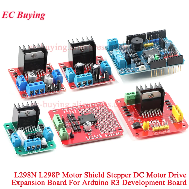 L298P L298 Motor Shield Stepper DC Motor Treiberplatine Erweiterungsmodul 2A Dual Full Bridge H-Bridge 2-Wege