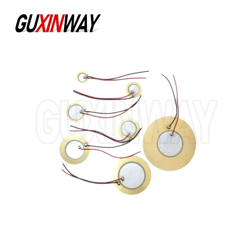 Summer Piezo Elements Sounder Sensor Trigger Drum Disc mit Draht – Bild 2
