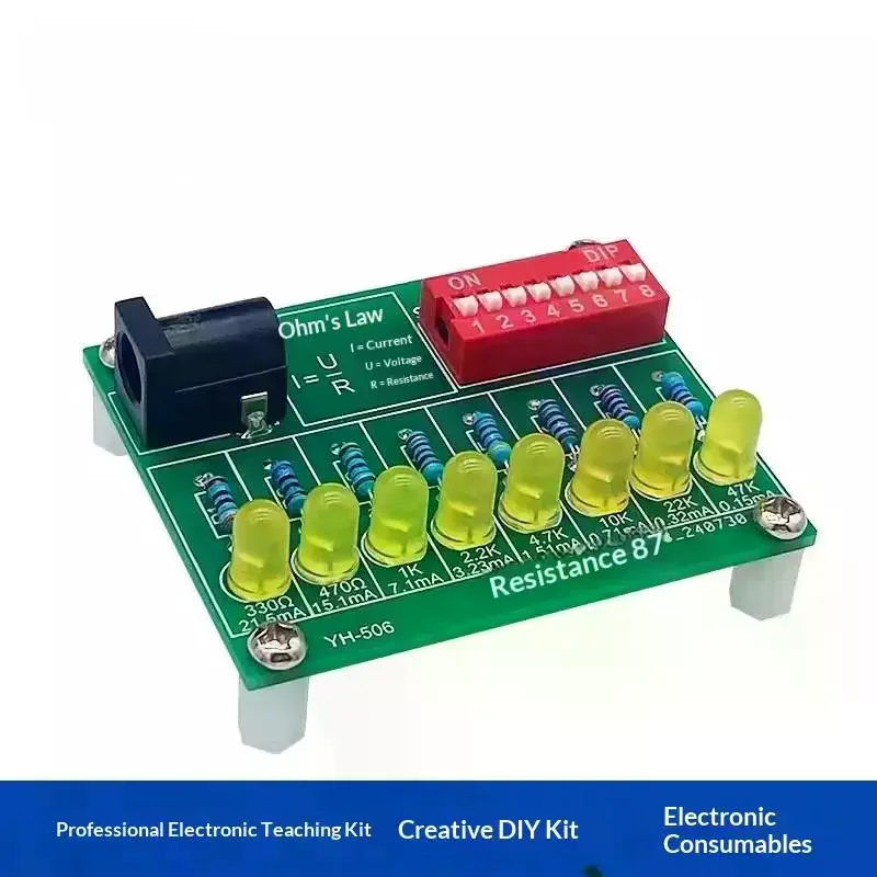 DIY Lötpraxis-Set LED-Stromtest Elektronik-Bastelset DIY-Teile – Bild 3