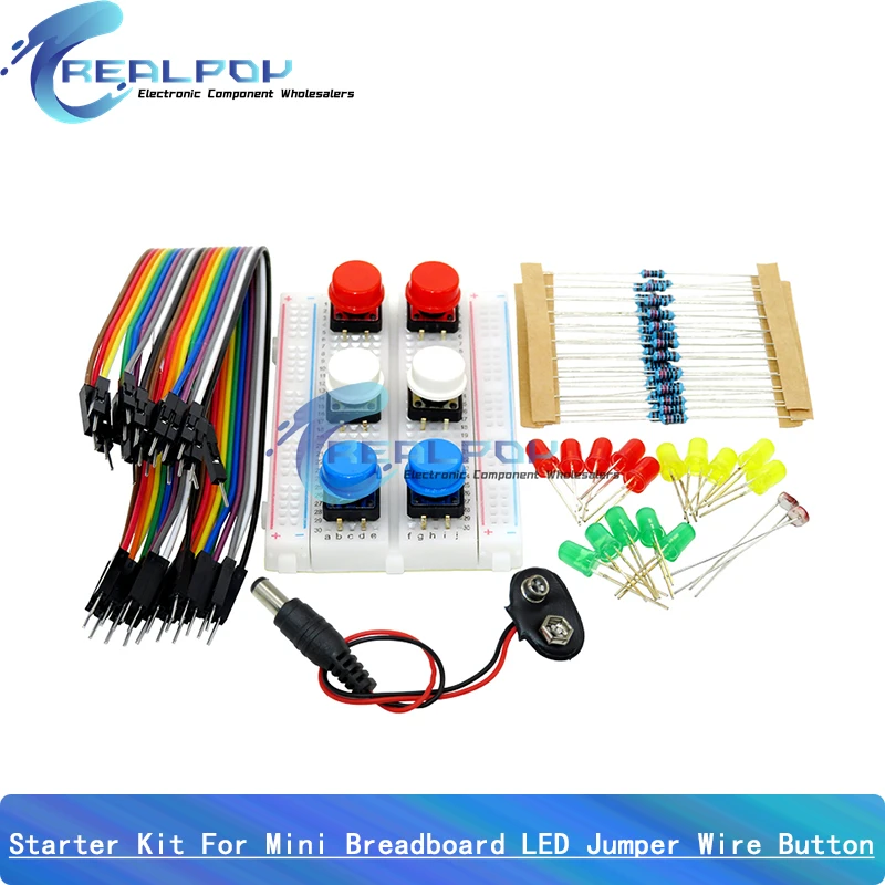 Starter Kit für UNO-R3 Mini Breadboard LED Jumper Wire Button für Arduino Diy Kit School Education Lab