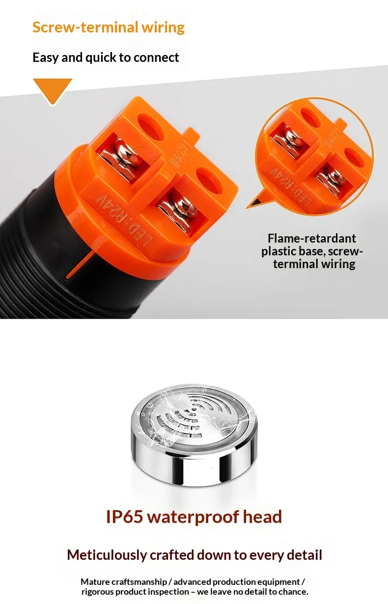 16mm 19mm 22mm Summer mit intermittierendem Blitz, hoher Dezibelzahl – Bild 5