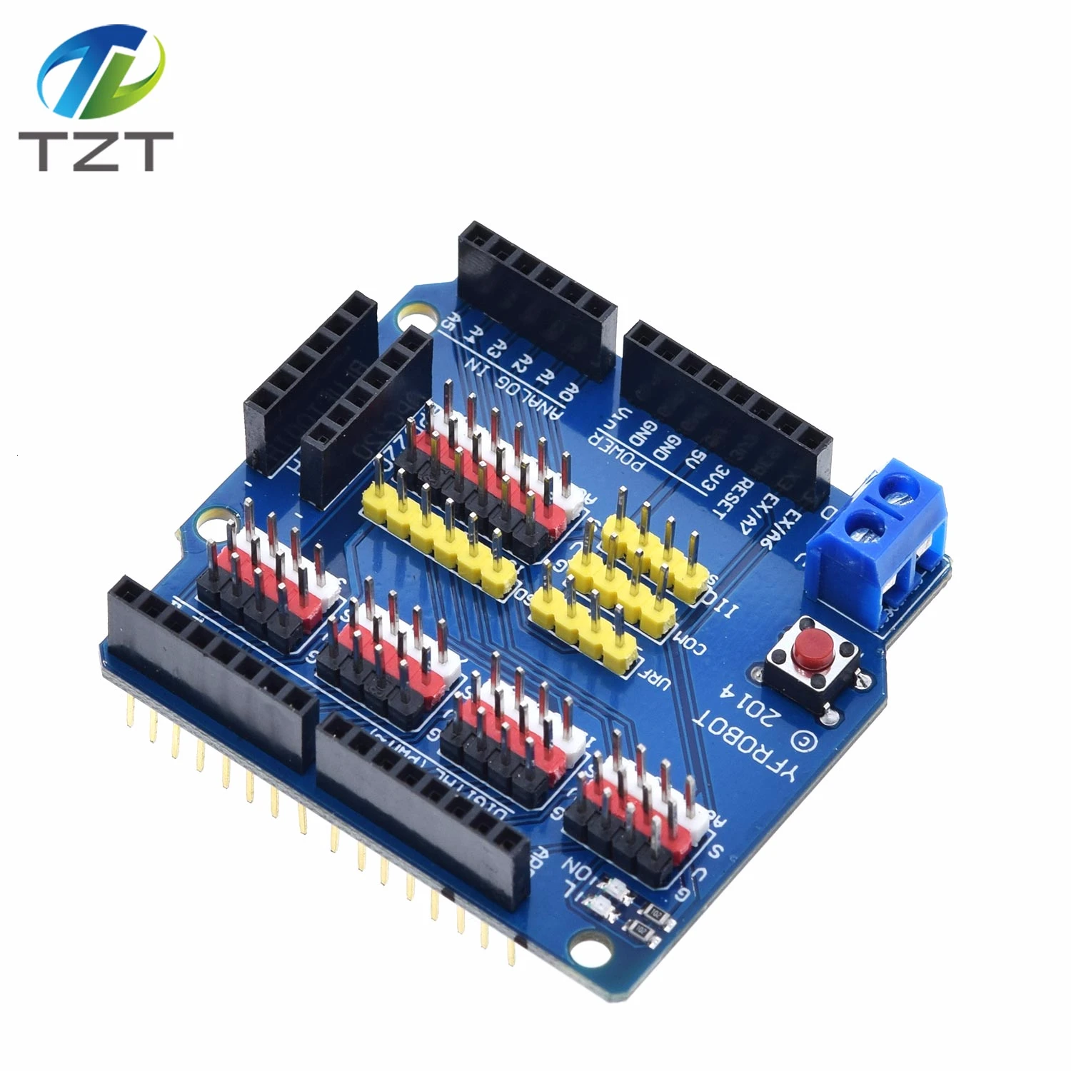 DIYTZT V5 Sensor Shield Expansion Board Shield für Arduino UNO R3 V5.0 – Bild 4