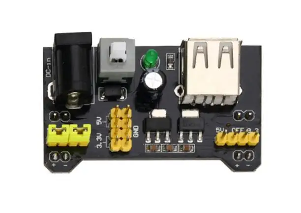 MB102 Breadboard Netzteil Modul/MB102 weiß Breadboard Gewidmet Power Modul 2-weg 3,3 V 5V MB-102 solderless