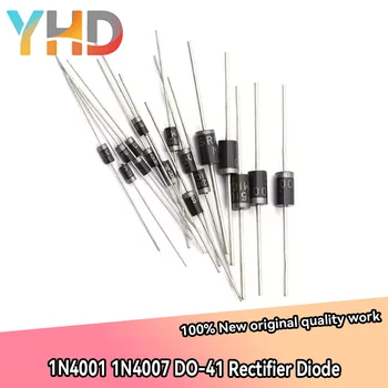 1N4001 IN4007 4001 N4007 1A 50V DO-41Hohe Qualität Gleichrichter Diode Do-41 DIP (100 Stück)
