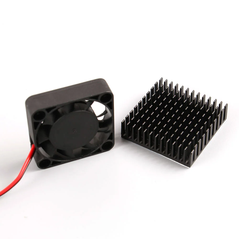 Mini-Lüfter, DC 3,7 V, 5 V, 12 V, 24 V, Kühlkörper, 40 x 40 mm, 4010 bürstenlos, XH2,54, 2-polige