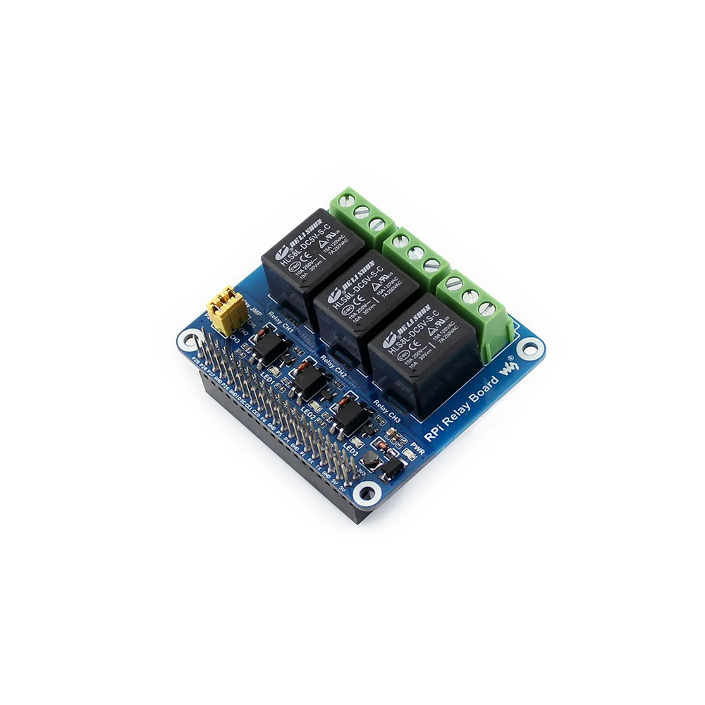 5 V 3-Kanal-Relais-HATs-Erweiterungskarte für RasPi RPI Raspberry Pi 0 – Bild 2